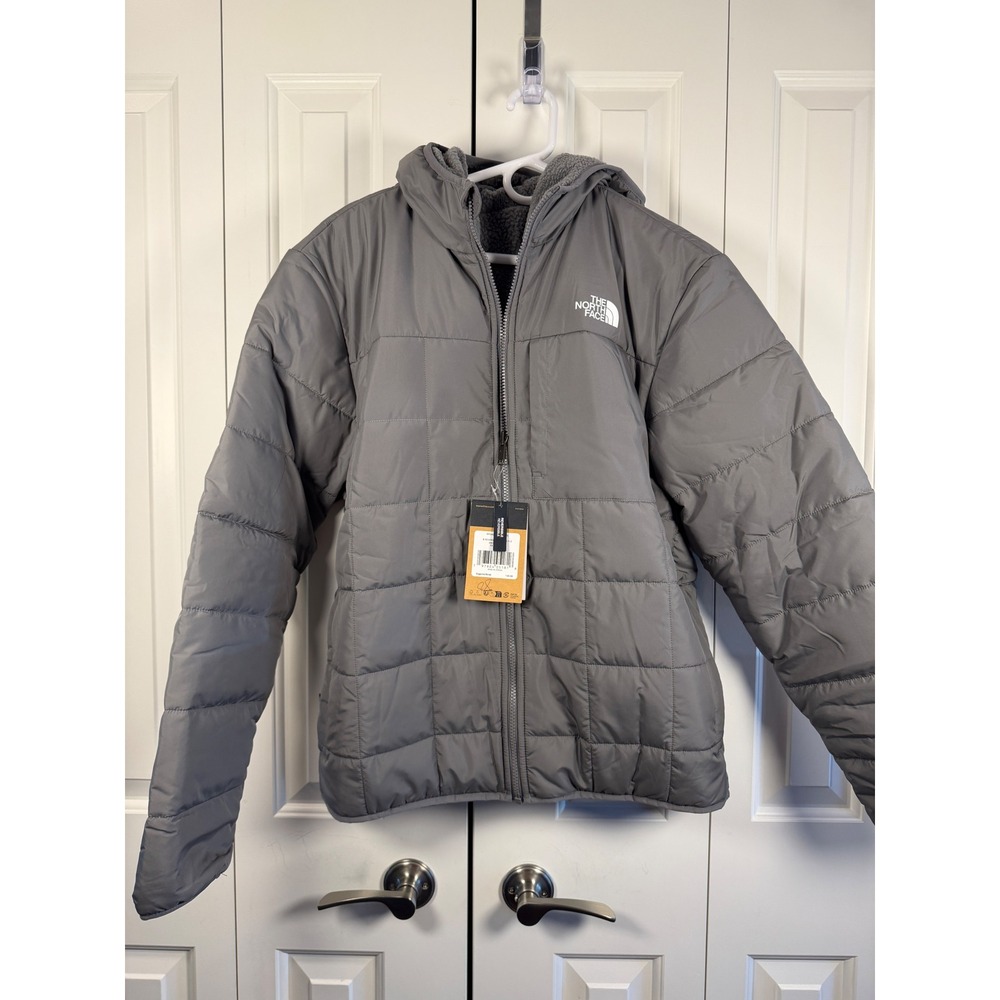 The North Face Boys Reversible Shasta Full Zip Jacket Smoked Pearl XXL 18/20